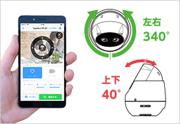 ユピテルが家族やペットの見守りロボット「ユピ坊」を発売