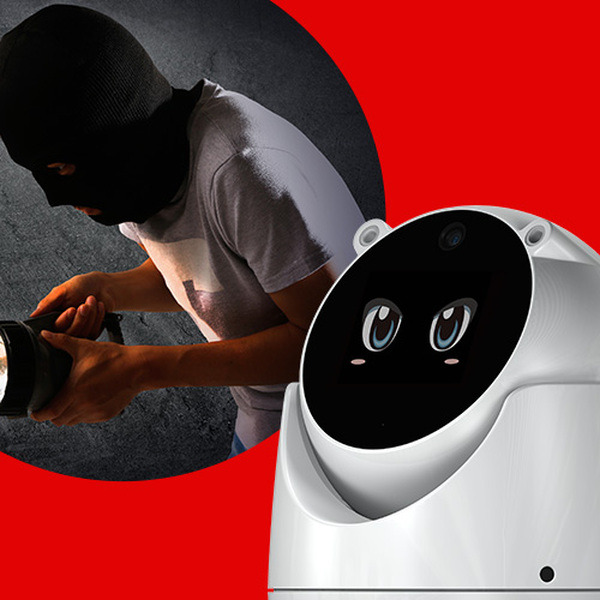 ユピテルが家族やペットの見守りロボット「ユピ坊」を発売