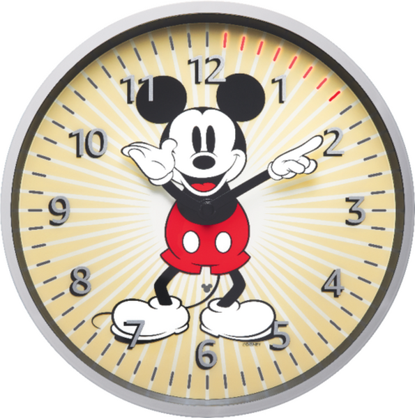 Amazon EchoとDisneyミッキーマウスの壁時計が連携　60個のLED搭載、Alexaでセットしたタイマーを表示