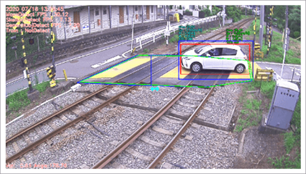 AIが踏切の安全を監視する「TRASCOPE-AI」滞留検知システムとは？富士急行線で実証実験へ　ホネホネの骨格検知技術も導入