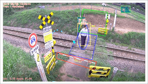 AIが踏切の安全を監視する「TRASCOPE-AI」滞留検知システムとは？富士急行線で実証実験へ　ホネホネの骨格検知技術も導入