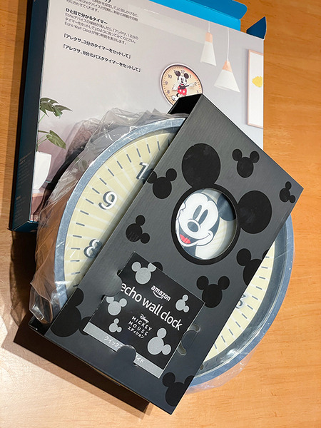 Alexa対応のミッキーマウス壁時計が届いたよ！タイマー機能を体験「Echo Wall Clock – Disneyミッキーマウス」速攻レビュー