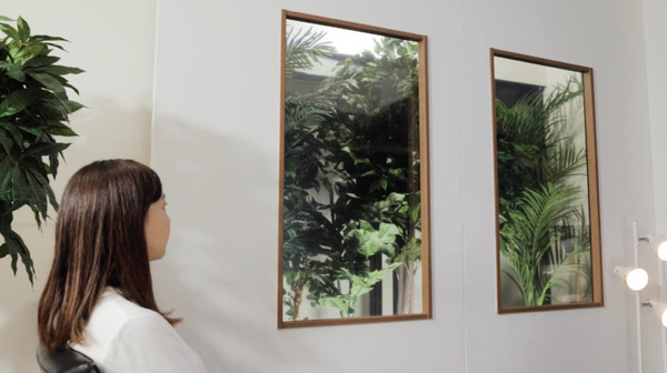 パナソニックが55V型の透明有機ELディスプレイモジュールを商品化 厚さは1cm未満 高い透明性と色鮮やかな高画質映像を実現