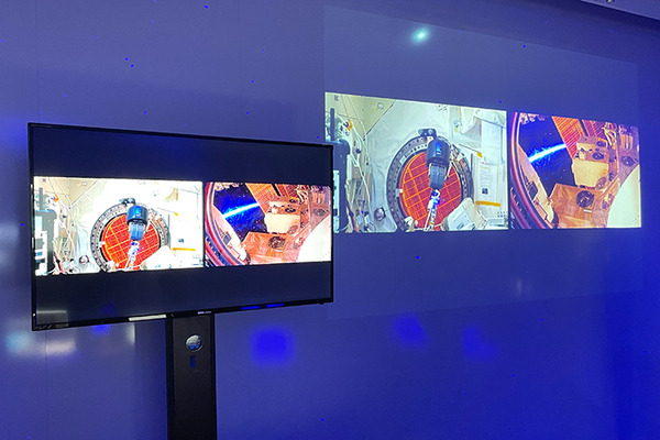 【速報】国際宇宙ステーションISSの遠隔操作ロボット「スペースアバター」を通して見えた地球の姿　地球は青く光かがやいていた！