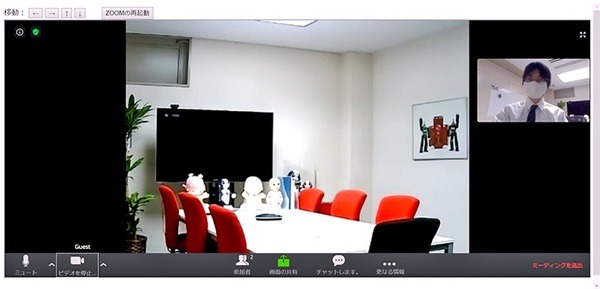 【動画あり】Webミーティングに遠隔操作ロボット！ヴイストンがWeb会議で操縦可能なリモート制御オプションを発売