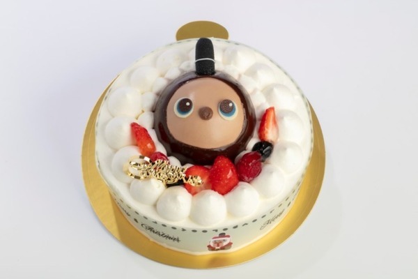 大人気の『LOVOT Cafe』がクリスマスケーキの予約受付を12月1日から開始 店内限定メニュー、限定デザインのコースターも登場