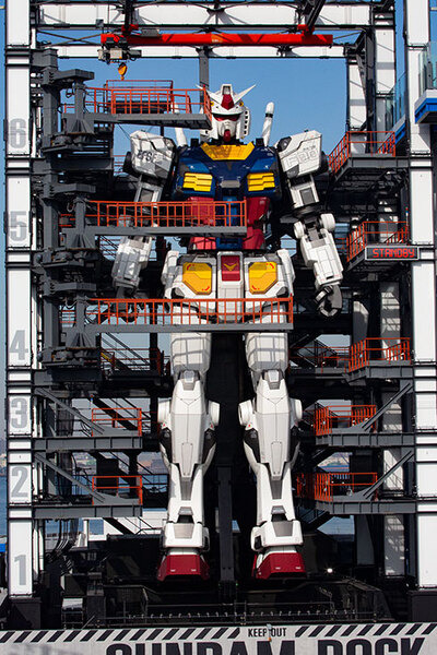 【速報】「動く実物大ガンダム」横浜でついに公開！見どころとポイントを写真と動画で徹底解説「ガンダムファクトリー横浜」