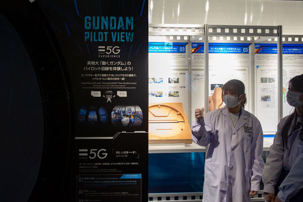 【速報】「動く実物大ガンダム」パイロット視点の景色が見たい　ソフトバンク5GのVRドームでコクピットをリアル体験 ガンダムファクトリー横浜
