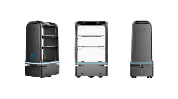 ステーキ宮がNECネッツエスアイの配膳ロボット「YUNJI DELI」を実験導入　従業員と接触機会を減少、利用者の安心感向上へ