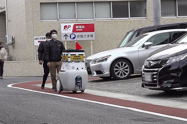 自動運転ロボットが公道で自律配送、市民が体験　遠隔操作やルート最適化も　岡山県玉野市/三菱商事/三菱地所/東京海上日動ら