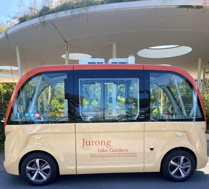 WILLERの子会社がシンガポール国立庭園で自動運転バス「NAVYA ARMA」運行の実証実験　2年間の長期実施予定