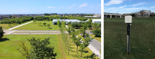 ソフトバンク CO2(二酸化炭素)の吸収量をリアルタイムに可視化する実証実験を「YKKセンターパーク」で開始　SDGsの課題解決へ