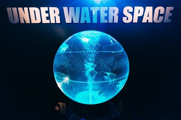 横浜ワールドポーターズに「宇宙xアクアリウム」異次元水族館！アクアリウム宇宙旅行「UNDER WATER SPACE」期間限定オープン