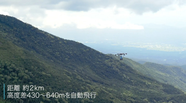 C&R社 山間部を中心に主に5つの分野で大型ドローンを検証 山間部における重量物運搬の実運用化に向け前進