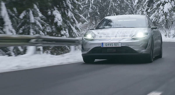 ソニーの電気自動車「VISION-S」の開発は公道テストのフェーズに！オーストリアでの公道走行テストの動画を公開【CES 2021】