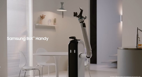 サムスンが2種類の家庭用AIロボットを動画で公開　アシスタント「Bot Care」と家事支援「Bot Handy」【CES 2021】