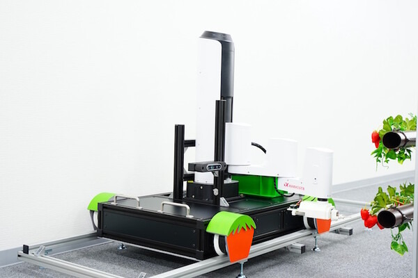 イチゴ栽培をロボットで完全自動化　HarvestXがANRIや東大IPC、メルペイ等から総額5000万円を資金調達【スマート農業】