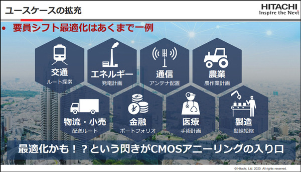 日立の次世代技術「CMOSアニーリング」実用化へ(2) 3年かかる計算をわずか1週間で！「勤務シフト作成」では余剰を8割も削減、100倍高速【事例編】