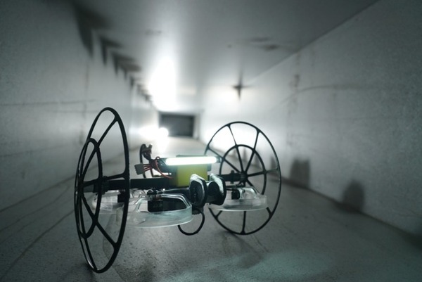 煙突・タンク・配管内部などの狭所空間をドローンが点検する『SENSYN EXPLORER』センシンロボティクスが発表