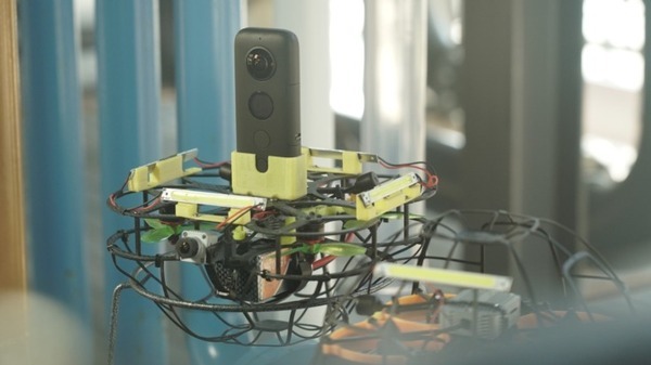 煙突・タンク・配管内部などの狭所空間をドローンが点検する『SENSYN EXPLORER』センシンロボティクスが発表