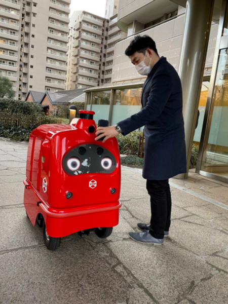 【国内初】 ZMP自動宅配ロボット「デリロ」が10店舗の商品を対象顧客にデリバリー　佃・月島エリアで実証実験