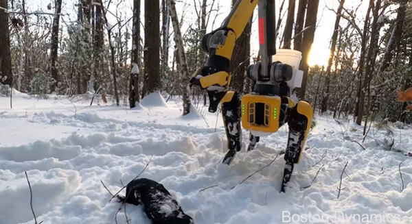 【速報】犬型ロボット「Spot」の新動画をボストンダイナミクスが公開　部屋の片付けや庭の手入れはお任せ