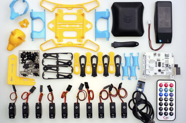 4本の脚で動く犬型プログラミングロボット『Petoi Bittle』(ペトイ・ビトル) 初心者からPythonやArduino IDE経験者まで対応