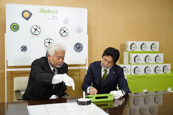 アイロボットジャパン プログラミングロボット「Root」を杉並区へ100台寄贈 松庵小学校・桃井第二小学校・済美小学校を中心に活用