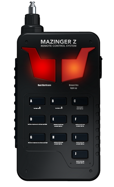 身長75cmの巨大メタル「マジンガーZ」目からLEDのビーム、ルストハリケーンは霧を噴射　週刊『鉄の城 マジンガーZをつくる』