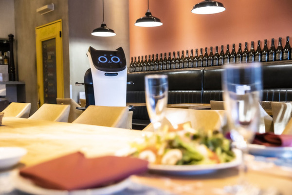ネコ型配膳ロボット「BellaBot」イタリアンレストラン「Gaston＆Gaspar御茶ノ水ソラシティ店」で試験導入
