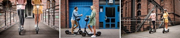 セグウェイジャパン 法人向け「立ち乗り電動キックスクーター」事業開始　ネット接続型も3月下旬にラインアップ追加