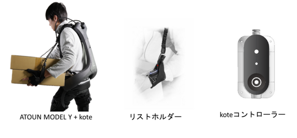 ATOUNの着るロボットは腕の負荷を65%軽減 「腕＋腰の併用」で疲労度は6割減　鈴与甲信支店の作業員が実験に参加
