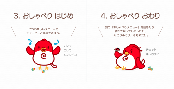 Wi-Fi不要で初心者向けのやさしい単語やフレーズを学習できる 英会話ロボット「チャーピーの小さなおうち」3月3日に発売