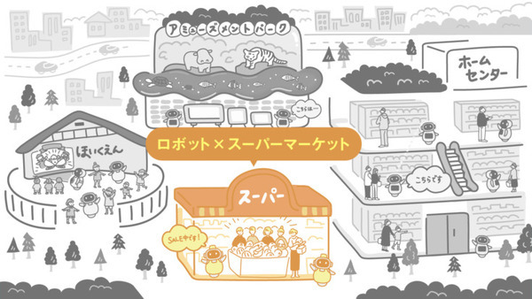 遠隔対話ロボットが来店客の購買を促進できるか、デイリーカナートイズミヤで実証実験 「ムーンショット型研究開発制度」