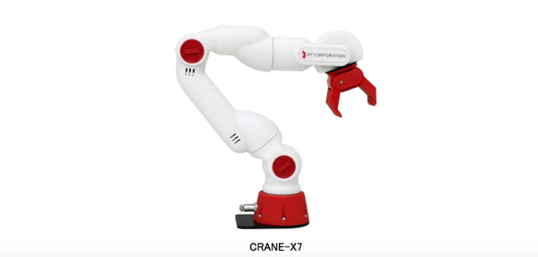 アールティが開発・販売するアーム型ロボット「CRANE-X7」が日本機械学会優秀製品賞を受賞