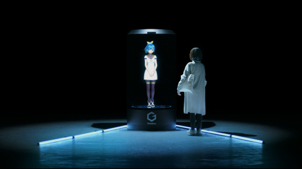 【速報】ついにGateboxが「等身大」になった！ AIキャラクターがおもてなし 『Gatebox Grande』を発表　企業や施設向け案内に