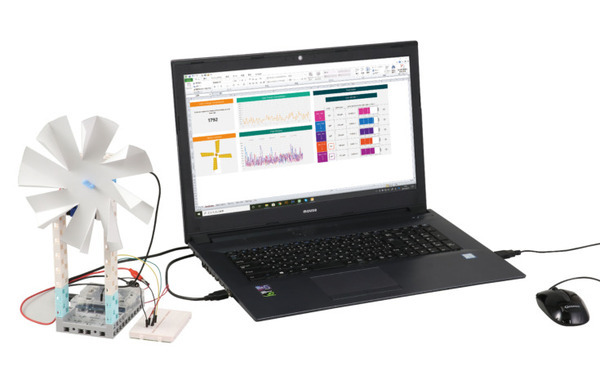 マイクロソフトが世界中で展開する「Hacking STEM」とは？アーテックが対応キット『風力発電測定キット』を4月に発売