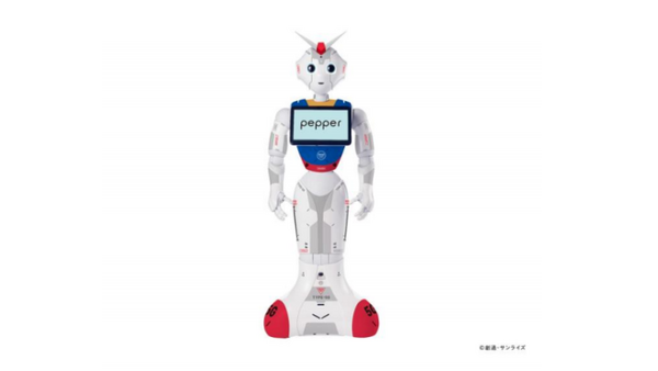【速報】「Pepper PARLOR」と「実物大動くガンダム」がコラボ！特別デザインのPepper、Servi、NAOがおもてなし