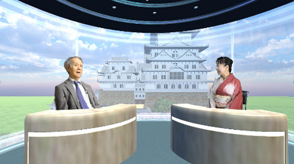400年の歴史ある伝統芸能「地歌舞」を石舞台古墳、ＶＲ姫路城などから超時空配信 XR対談の特別コンテンツも配信