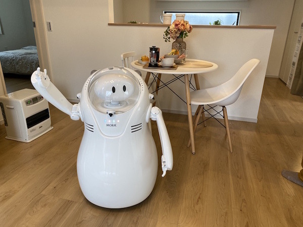 遠隔操作ロボット「MORK」を住宅展示場で活用、2021年夏に本格投入目指す　Casa roboticsがインディ·アソシエイツと共同開発