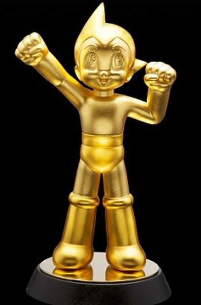 ロボット漫画の金字塔「鉄腕アトム」金箔等身大など黄金のアトム像を高島屋で展示販売　そのお値段は!? デビュー70周年記念