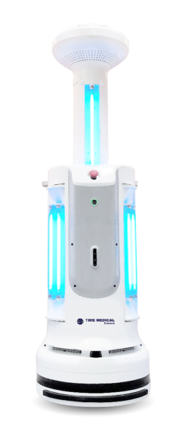 中西金属工業が自動除菌ロボット「R-Paca」を発売 完全自律走行でUVCを照射 周囲3m圏内に人がいる場合はランプが消える仕様