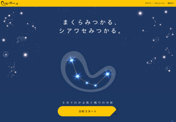 最大41項目の質問から最適な枕を提案する 枕選びAIシステム「PilloBO」(ピロボ) まくら株式会社が開発「pillow.jp」で稼働