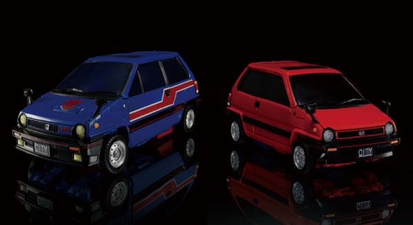 懐かしのホンダ「シティ」とトランスフォーマーがコラボ！ 最高峰玩具シリーズとしてタカラトミーから発売