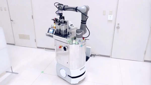 オムロンとciRobotics、環境測定用モバイルマニピュレーターMoMaを開発　生産性4割向上が目標