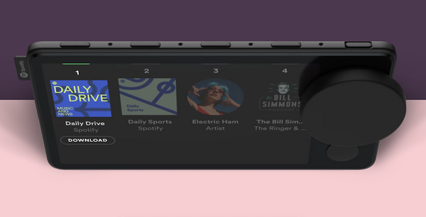 Spotifyが米国で車載スマートプレーヤー「Car Things」を発表！