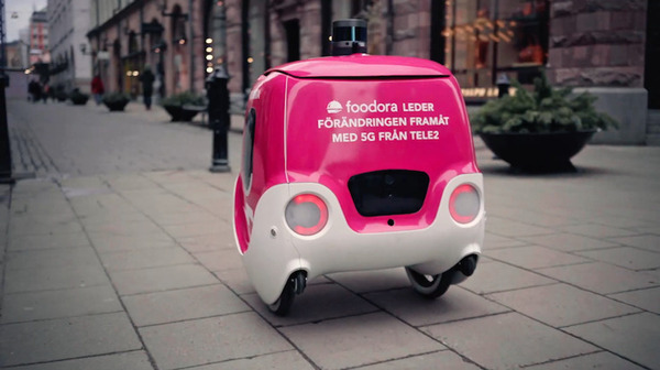 自律配送ロボット「YAPE」がストックホルムの公道で5Gを活用した配送テスト開始　日本では日本郵便や慶應大と実験した企業