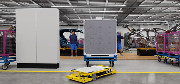 NVIDIAとBMWが作る「メタバース」デジタルツインの自動車工場を紹介　人と協働ロボットの計画プロセスを30%効率化【GTC 2021】
