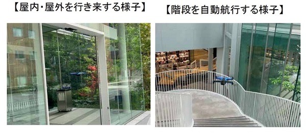 ドコモが近畿大学と屋内・屋外を往来できるドローンで自動巡回警備の実証に成功 　ドローンによる巡回警備の実用化をめざす