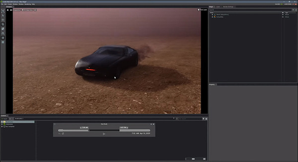 NVIDIAが1枚の写真からナイトライダー「ナイト2000」の3Dモデルを生成、疾走する動画を公開　GANと「Omniverse」を活用